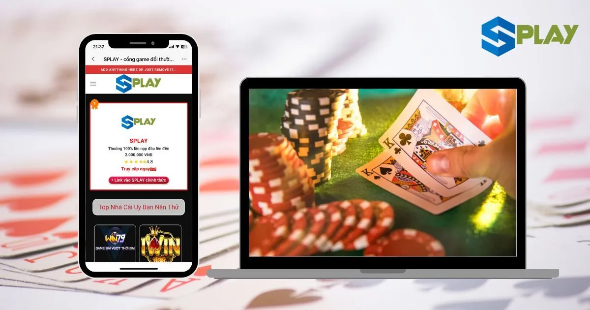 Giao diện Poker SPLAY nổi bật được đánh giá cao 